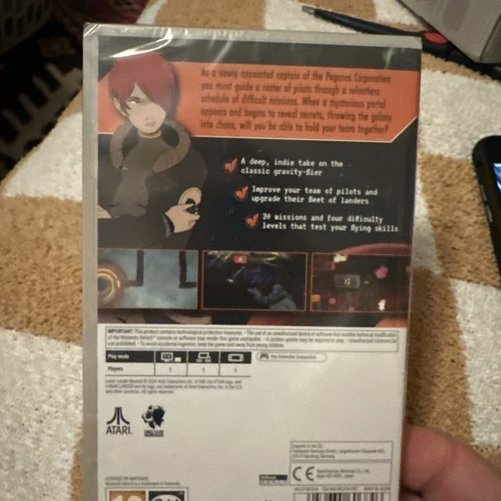Lunar Lander Beyond - Nintendo Switch 1,2  (New, Sealed)